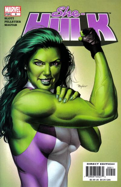 Cover for She-Hulk (Marvel, 2004 series) #9