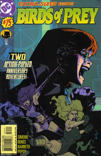 Cover for Birds of Prey (DC, 1999 series) #75 [Direct Sales]