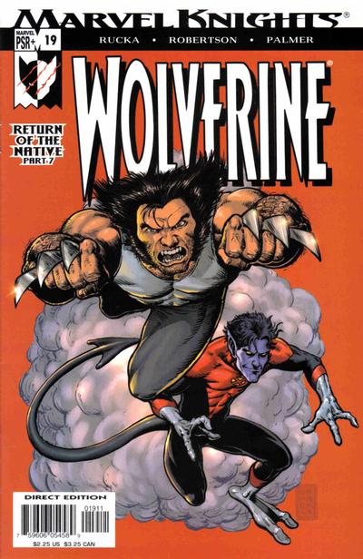 Cover for Wolverine (Marvel, 2003 series) #19 [Direct Edition]