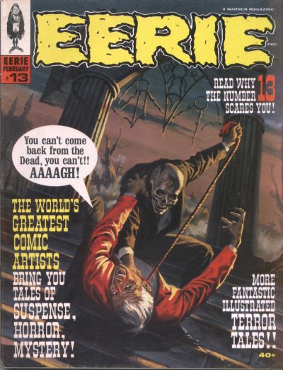 Cover for Eerie (Warren, 1966 series) #13