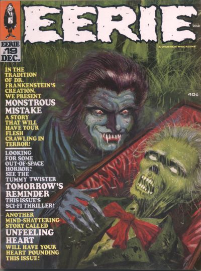 Cover for Eerie (Warren, 1966 series) #19