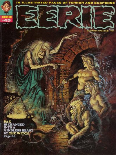 Cover for Eerie (Warren, 1966 series) #45