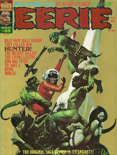 Cover for Eerie (Warren, 1966 series) #69