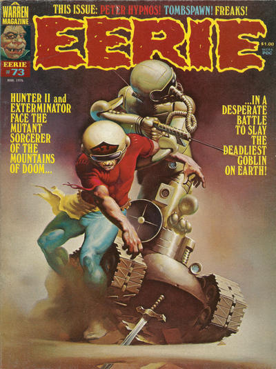 Cover for Eerie (Warren, 1966 series) #73