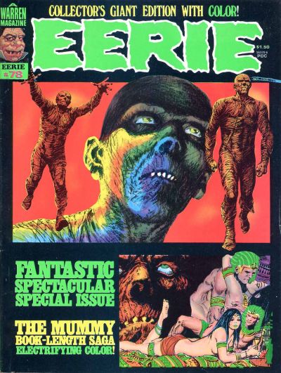 Cover for Eerie (Warren, 1966 series) #78