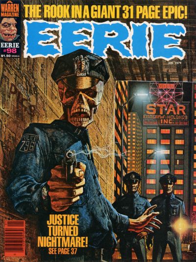 Cover for Eerie (Warren, 1966 series) #98