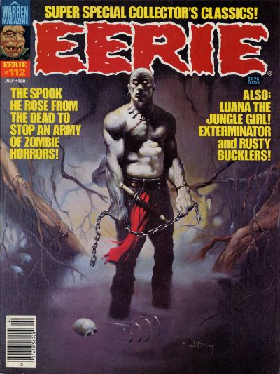 Cover for Eerie (Warren, 1966 series) #112