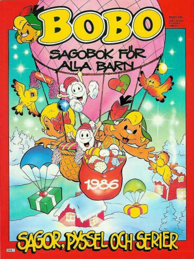 Cover for Bobos sagobok för alla barn [julalbum] (Semic, 1985 series) #1986 (tryckt 1985)
