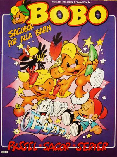 Cover for Bobos sagobok för alla barn [julalbum] (Semic, 1985 series) #1988 (tryckt 1987)