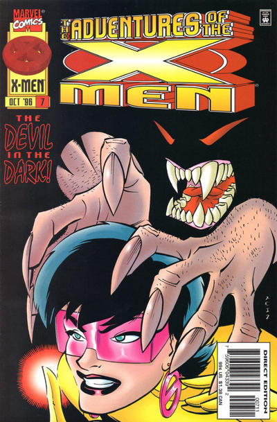 Cover for The Adventures of the X-Men (Marvel, 1996 series) #7