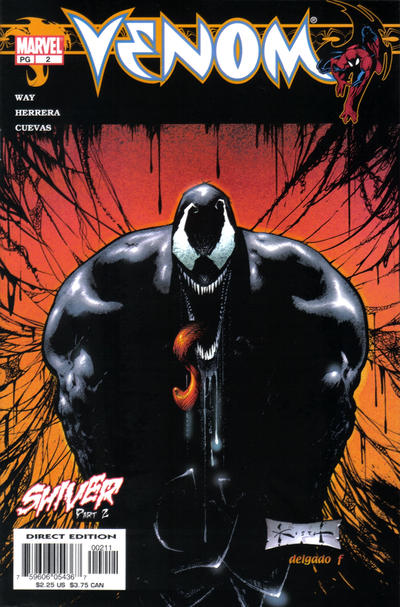 Cover for Venom (Marvel, 2003 series) #2