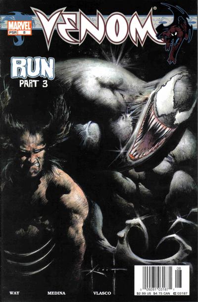 Cover for Venom (Marvel, 2003 series) #8 [Newsstand]