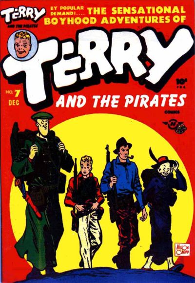 Cover for Terry and the Pirates Comics (Harvey, 1947 series) #7