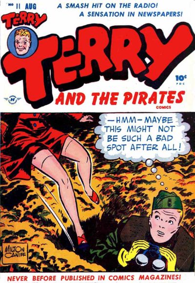 Cover for Terry and the Pirates Comics (Harvey, 1947 series) #11