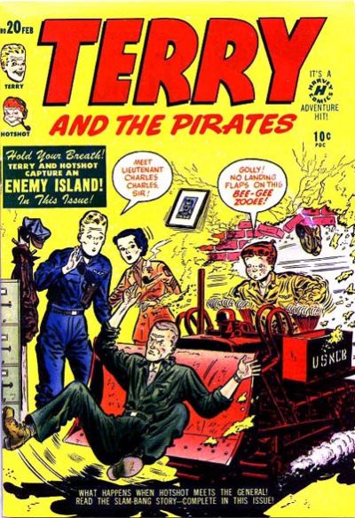 Cover for Terry and the Pirates Comics (Harvey, 1947 series) #20