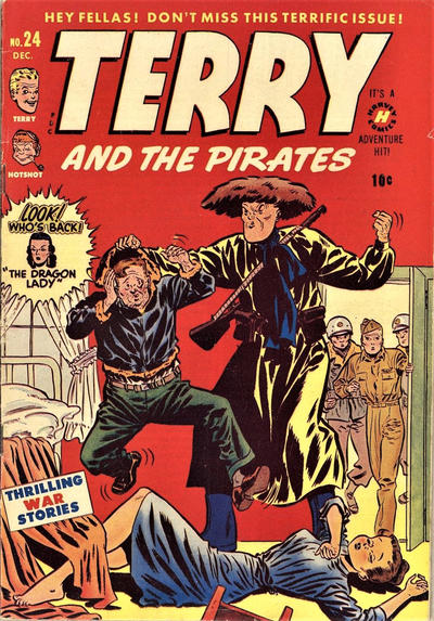Cover for Terry and the Pirates Comics (Harvey, 1947 series) #24