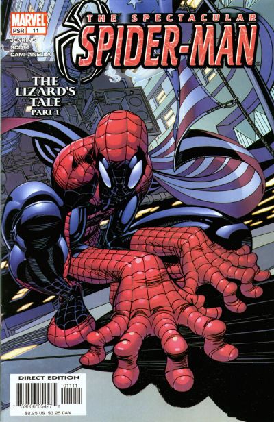Cover for Spectacular Spider-Man (Marvel, 2003 series) #11 [Direct Edition]