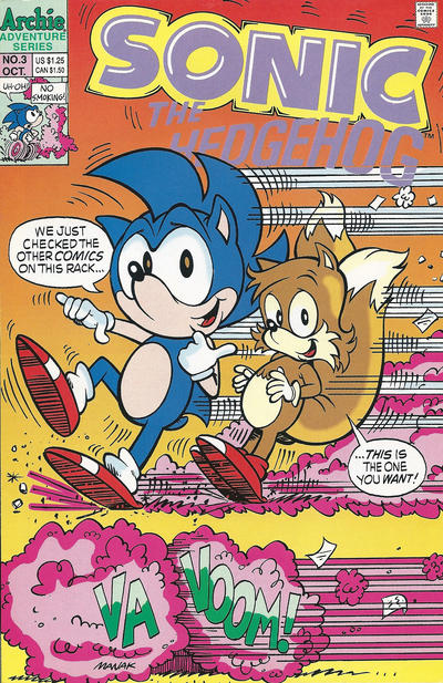 Cover for Sonic the Hedgehog (Archie, 1993 series) #3