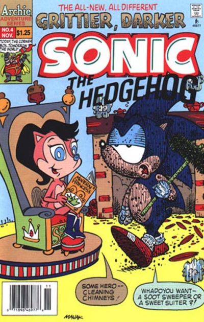 Cover for Sonic the Hedgehog (Archie, 1993 series) #4