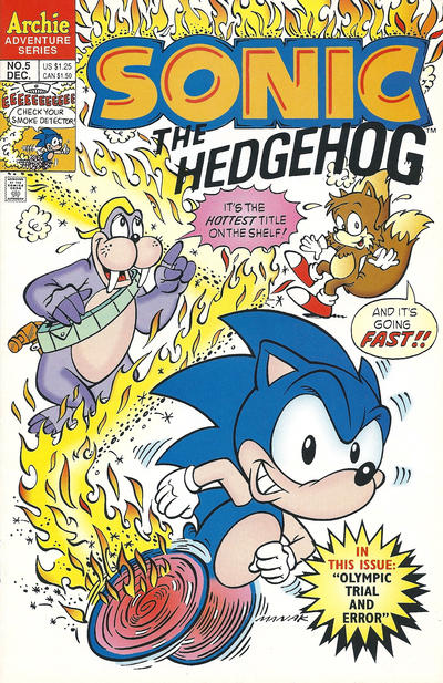 Cover for Sonic the Hedgehog (Archie, 1993 series) #5