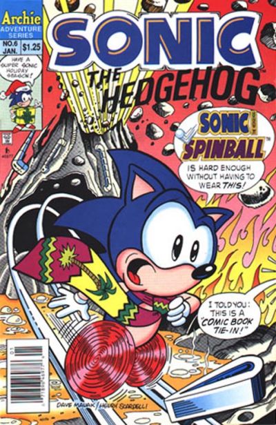 Cover for Sonic the Hedgehog (Archie, 1993 series) #6