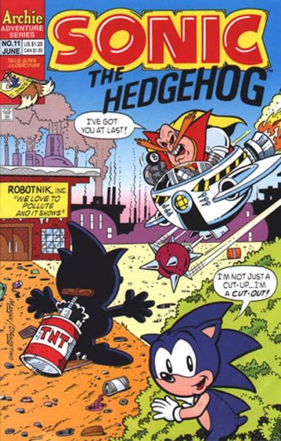 Cover for Sonic the Hedgehog (Archie, 1993 series) #11