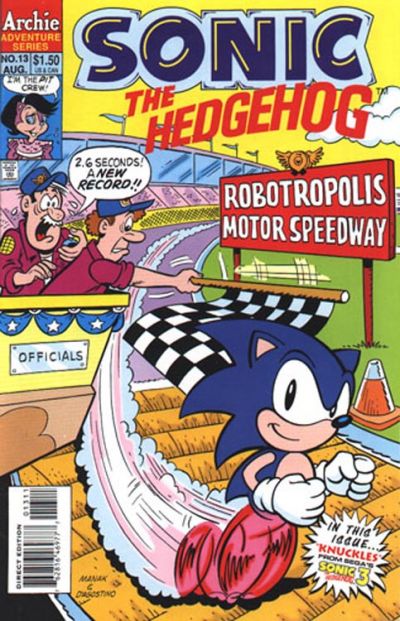 Cover for Sonic the Hedgehog (Archie, 1993 series) #13
