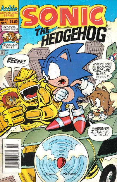 Cover for Sonic the Hedgehog (Archie, 1993 series) #17