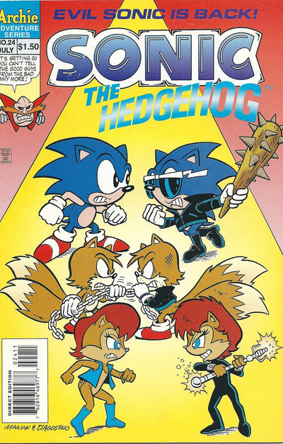 Cover for Sonic the Hedgehog (Archie, 1993 series) #24