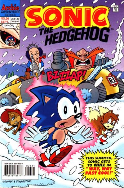Cover for Sonic the Hedgehog (Archie, 1993 series) #26