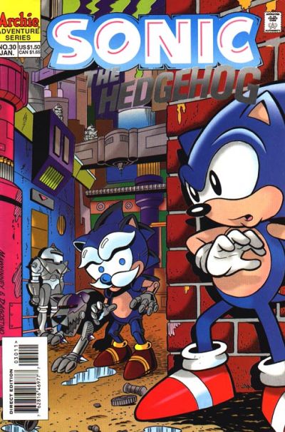 Cover for Sonic the Hedgehog (Archie, 1993 series) #30