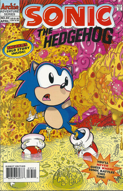 Cover for Sonic the Hedgehog (Archie, 1993 series) #33