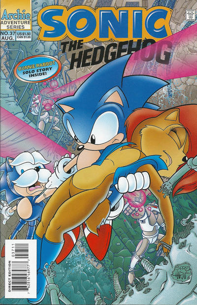 Cover for Sonic the Hedgehog (Archie, 1993 series) #37