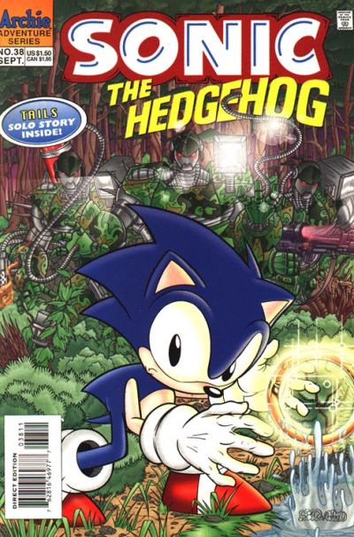 Cover for Sonic the Hedgehog (Archie, 1993 series) #38