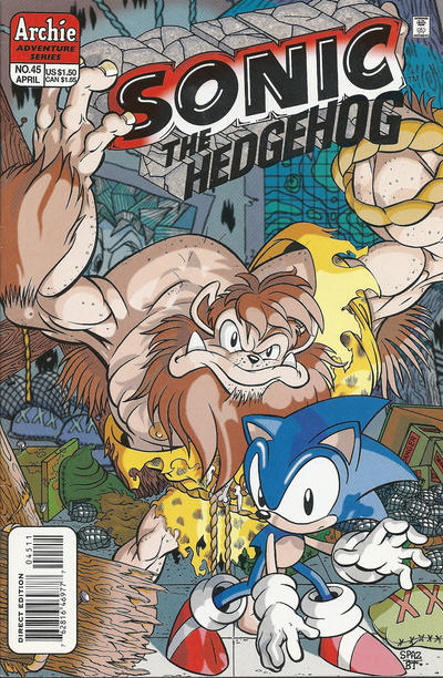 Cover for Sonic the Hedgehog (Archie, 1993 series) #45