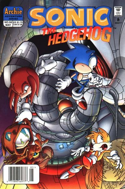 Cover for Sonic the Hedgehog (Archie, 1993 series) #58