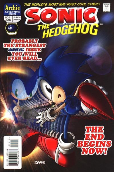 Cover for Sonic the Hedgehog (Archie, 1993 series) #71