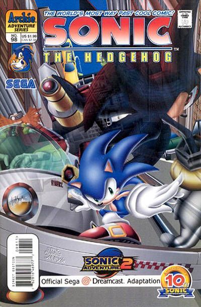 Cover for Sonic the Hedgehog (Archie, 1993 series) #98