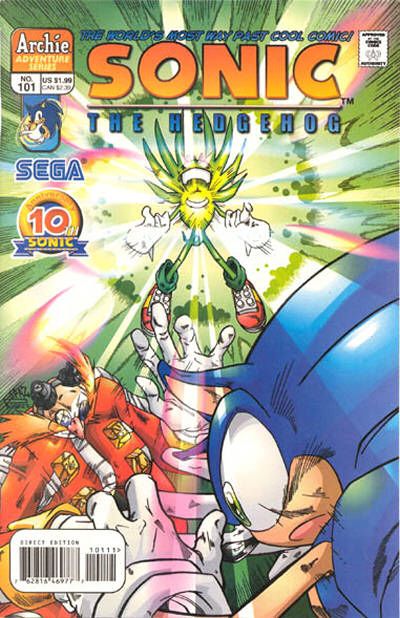 Cover for Sonic the Hedgehog (Archie, 1993 series) #101