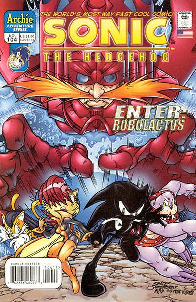 Cover for Sonic the Hedgehog (Archie, 1993 series) #104