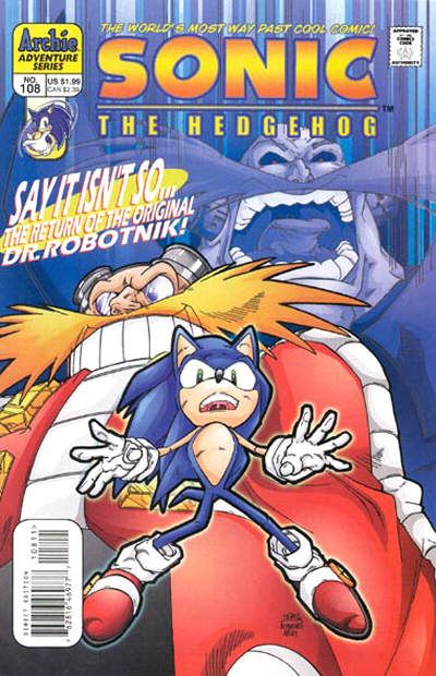Cover for Sonic the Hedgehog (Archie, 1993 series) #108