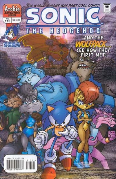 Cover for Sonic the Hedgehog (Archie, 1993 series) #113