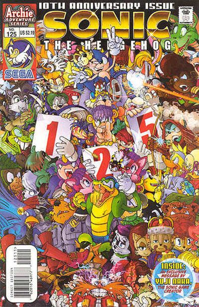 Cover for Sonic the Hedgehog (Archie, 1993 series) #125