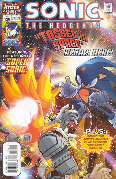 Cover for Sonic the Hedgehog (Archie, 1993 series) #126