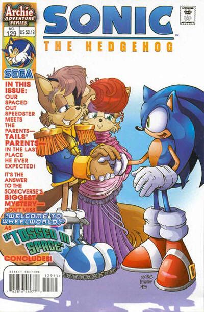 Cover for Sonic the Hedgehog (Archie, 1993 series) #129