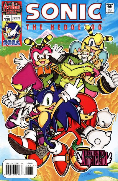 Cover for Sonic the Hedgehog (Archie, 1993 series) #138