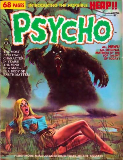 Cover for Psycho (Skywald, 1971 series) #2