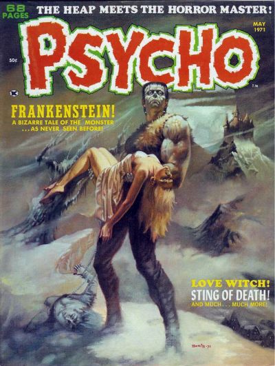 Cover for Psycho (Skywald, 1971 series) #3