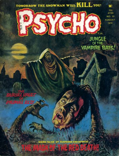 Cover for Psycho (Skywald, 1971 series) #20