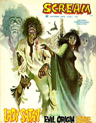 Cover for Scream (Skywald, 1973 series) #2